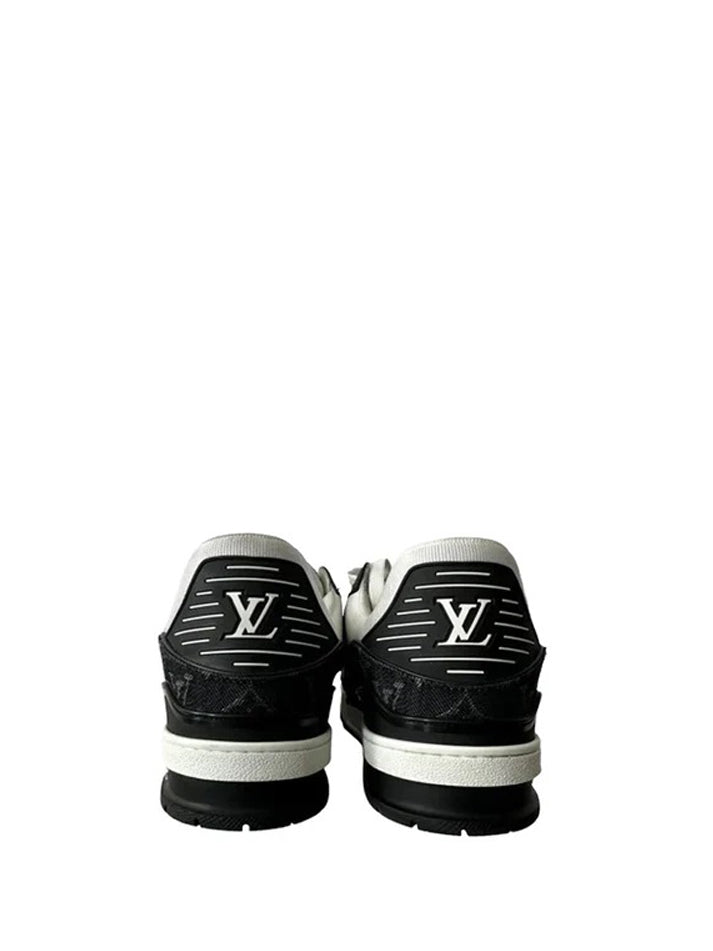LOUISS VUITTON TRAINER BLACK WHITE